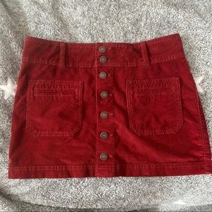 NWOT We The Free Corduroy Skirt
